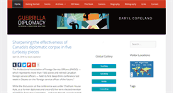 Desktop Screenshot of guerrilladiplomacy.com